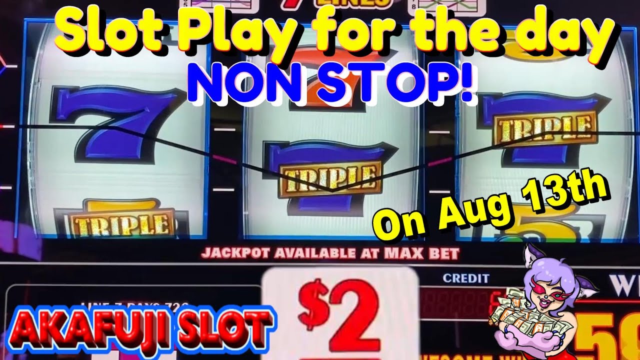 NON STOP🤩Show all the day's slot play🤩 High Limit Slots Jackpot Handpays YAAMAVA CASINO 赤富士スロット