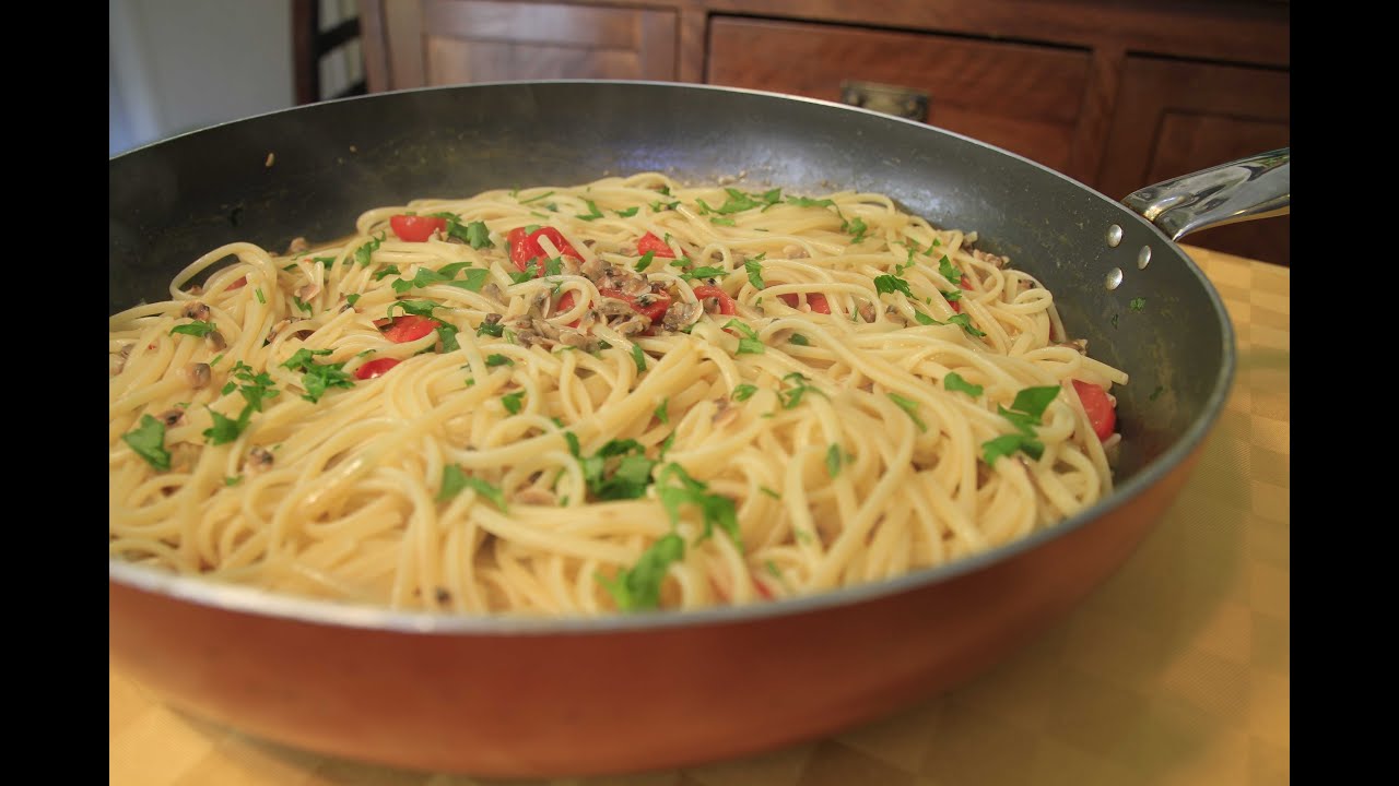 Spaghetti con Vongole Surgelate