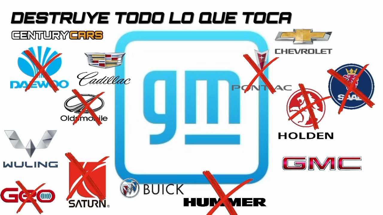 Marcas de autos que GENERAL MOTORS hizo desaparecer