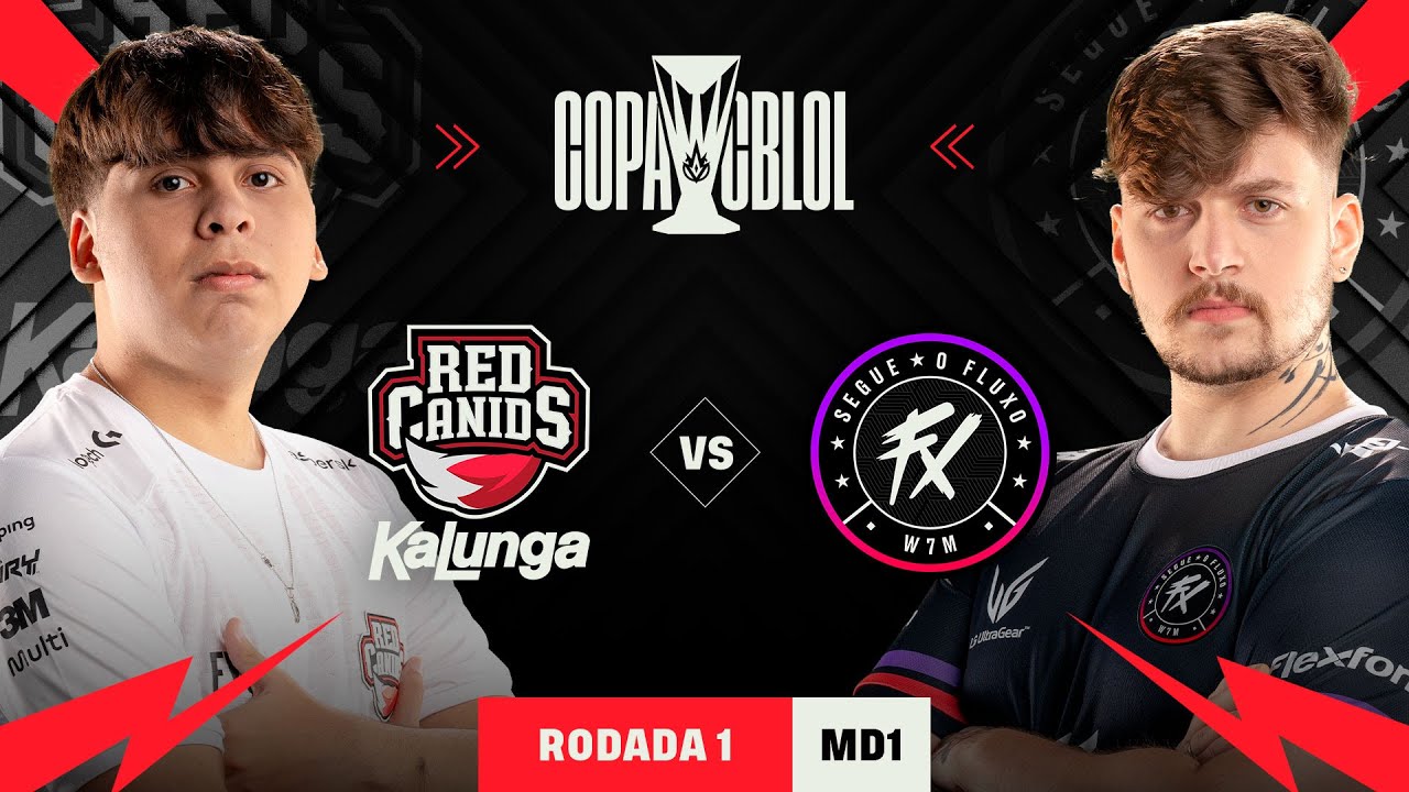 RED Canids Kalunga (RED) x (FX) Fluxo W7M | Copa CBLOL 2026 - Fase Regular | Md1