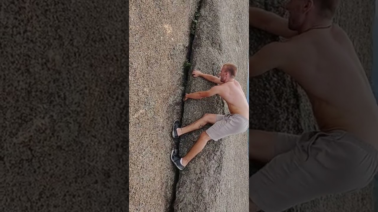 O perigo de escalar sem corda  