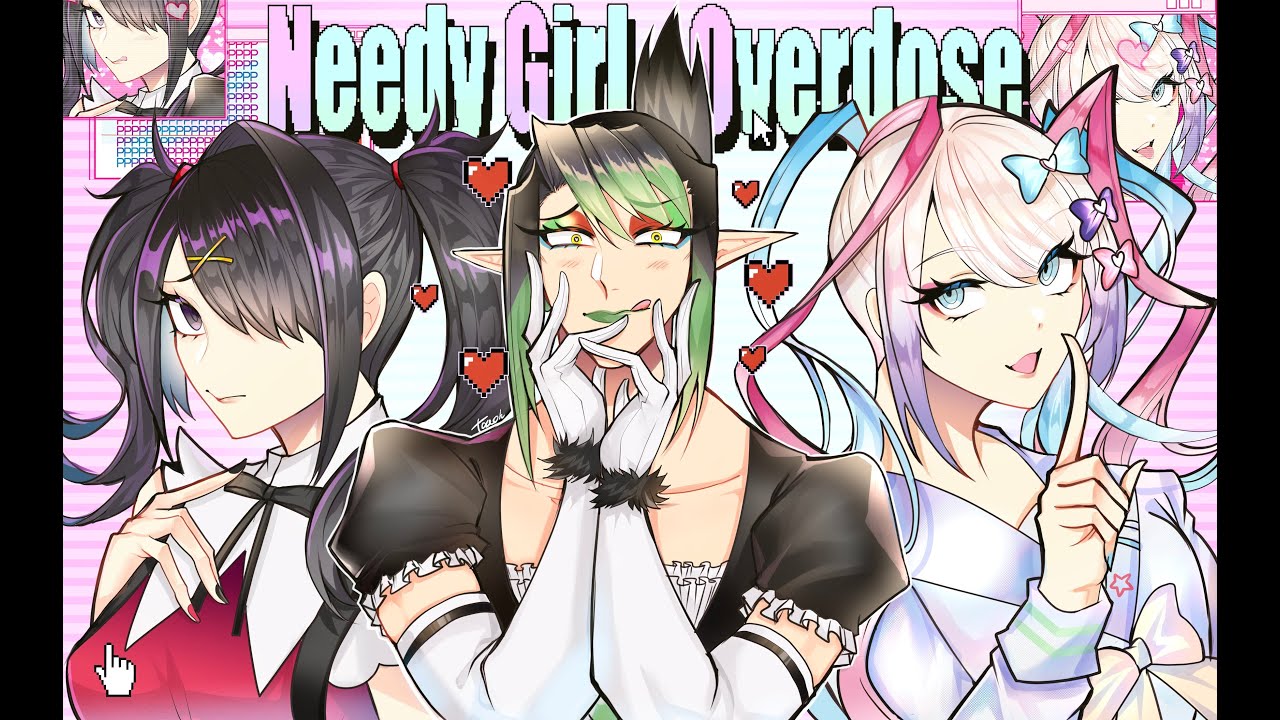 花畑チャイカとNEEDY GIRL OVERDOSEその3 ジェルばんは あめさん配信枠立てておきました！新しい機材も限定配信してちゃんと動くか確認済みです！配信頑張ってください！Hはだめです！昇天