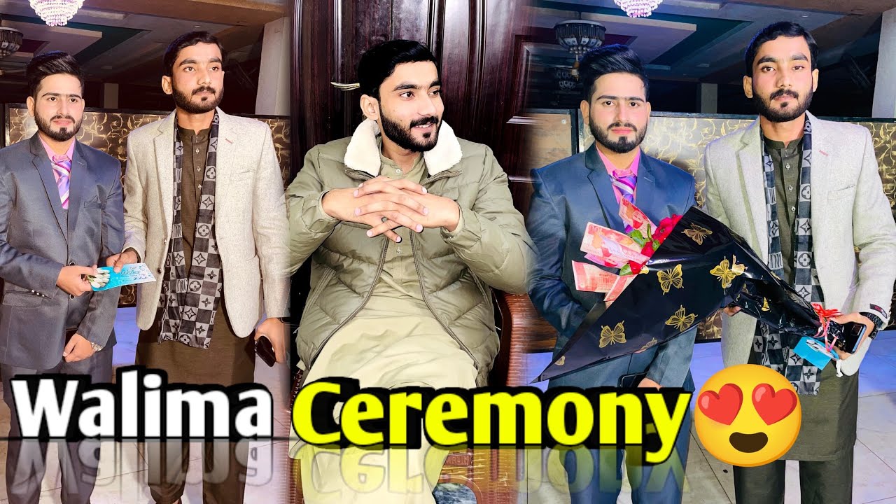 Walima Ceremony 😍Amazing function 🫶🏼May Allah live you long life and start the new journey ❤️