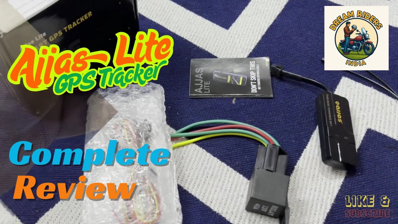 Ajjas Lite Smart GPS Tracker - India's Best Anti-theft GPS Tracker For Bike and Car.