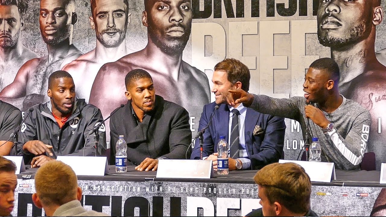 BRITISH BEEF! | Lawrence Okolie vs Isaac Chamberlain | Anthony Joshua Co Promoter with Eddie Hearn