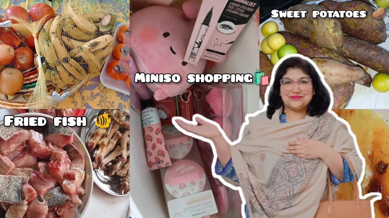 Mandarin kitchen and Fried wish in winter and some shopping from miniso with Afshan Life ❄️❤️