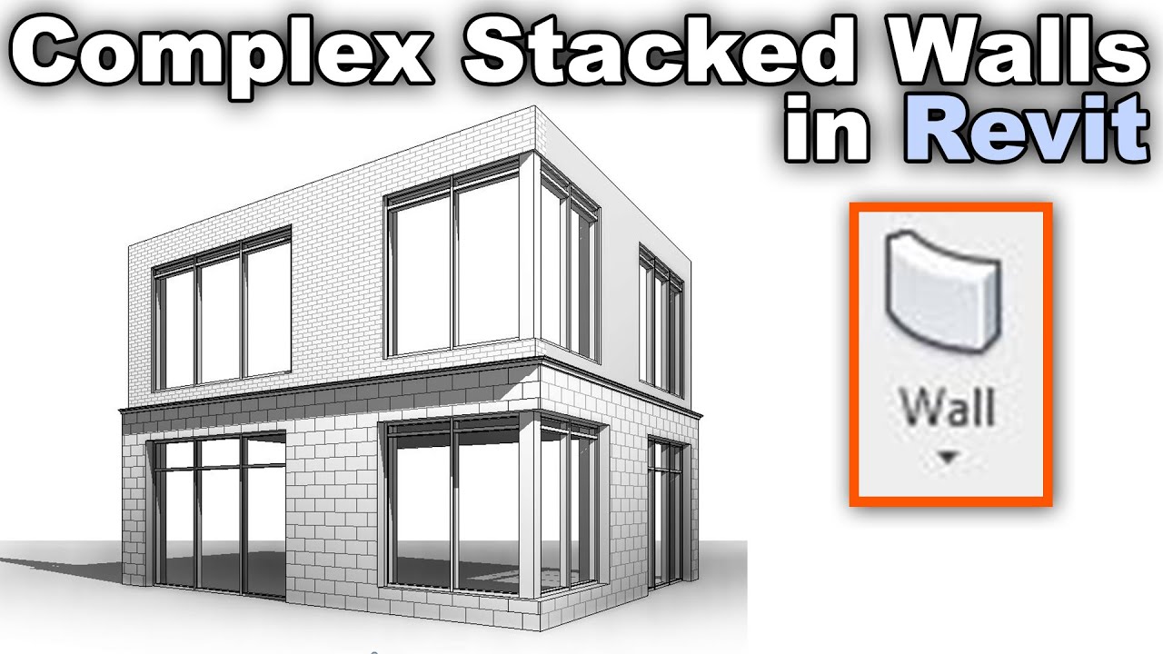 Complex Stacked Walls in Revit Tutorial