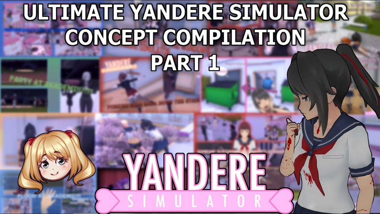 Yandere Simulator Concepts COMPILATION #1 | Yandere Simulator