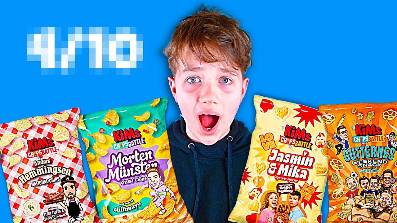 Smager Kims Chips Battle (Morten Münster, Gutterne og Flere)