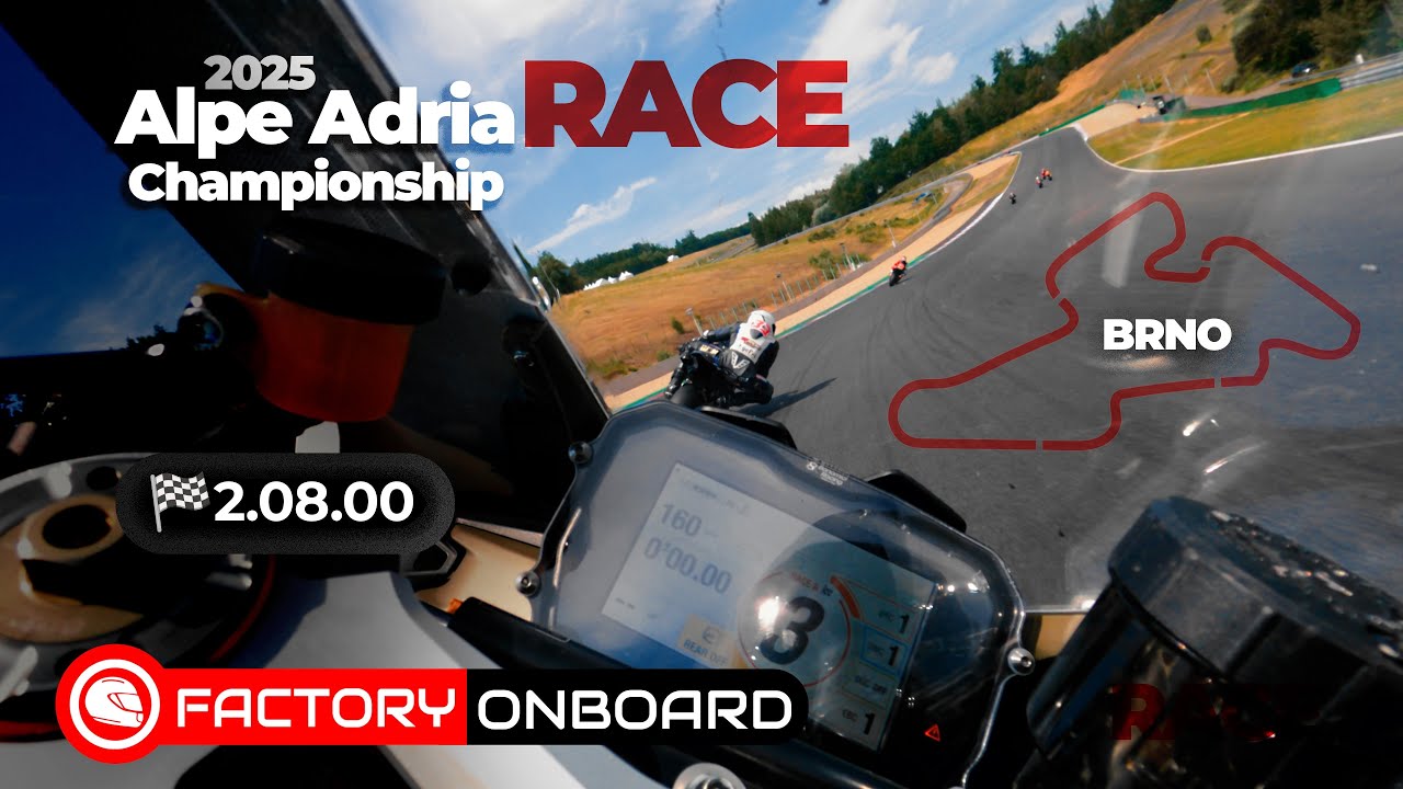 Alpe Adria CUP 1000 Brno Circuit - Panigale V4 | 2.08.00 RACE2