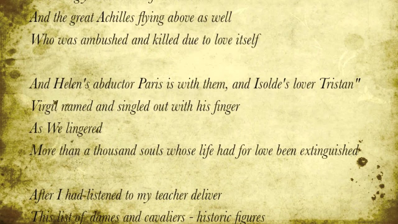 Dante Inferno - The Rap Translation - Canto V