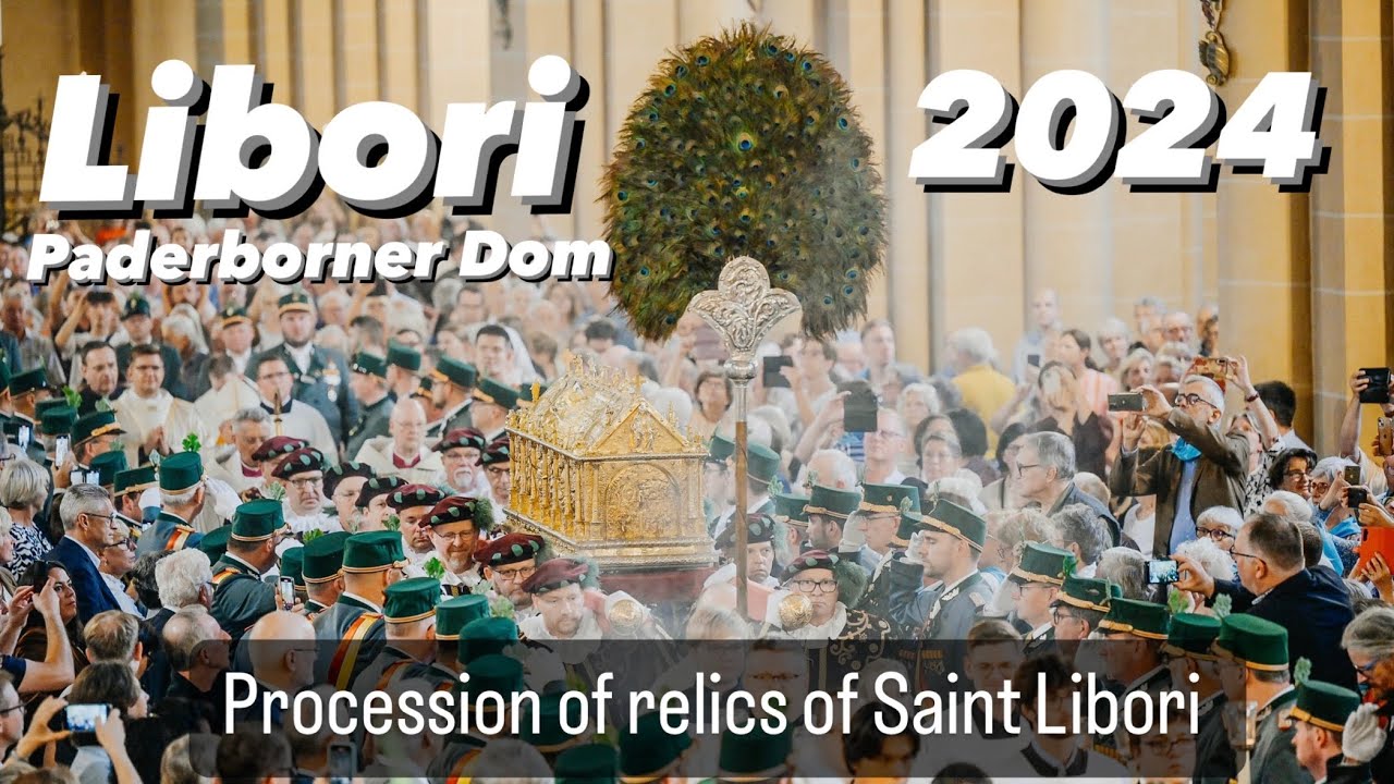 Paderborn Libori 2024 | Procession of relics | Saint Libori | German fair 🇩🇪