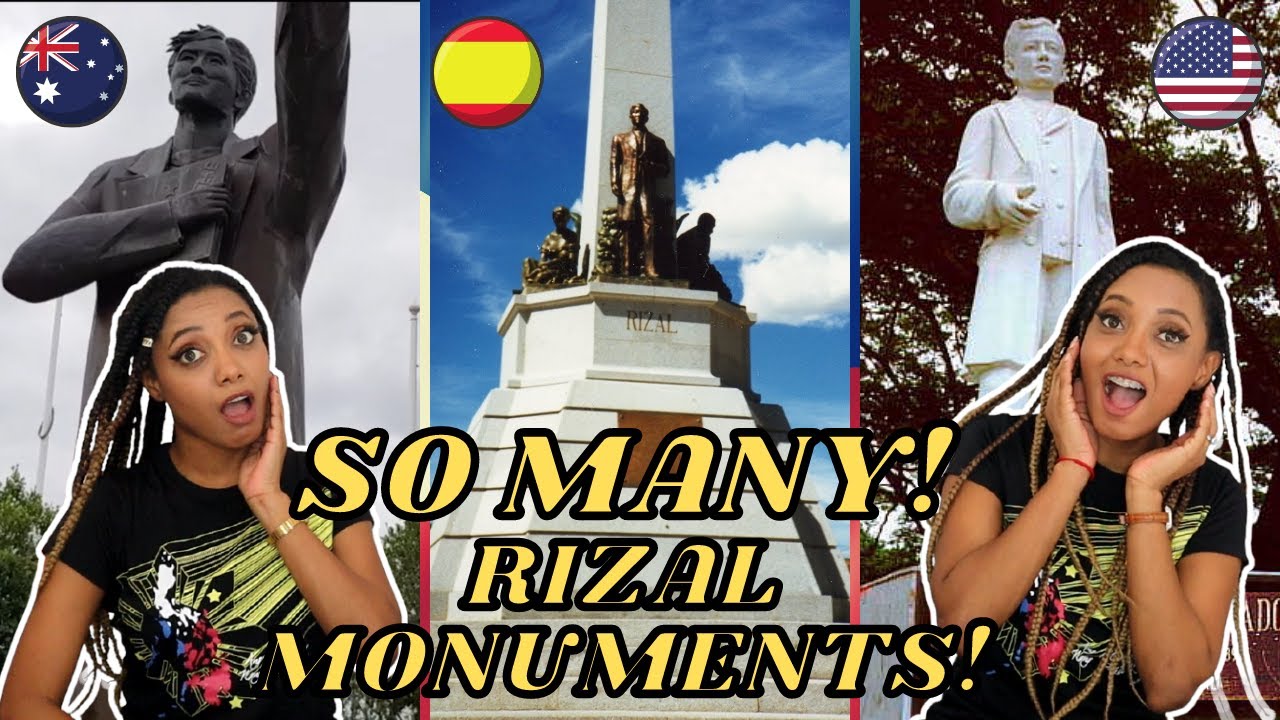 LATINAS REACTION TO JOSE RIZAL MONUMENTS AROUND THE WORLD - Minyeo TV 🇩🇴