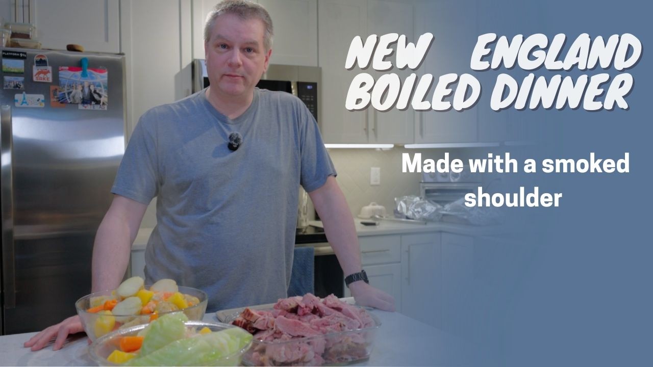 New England Boiled Dinner with Ham