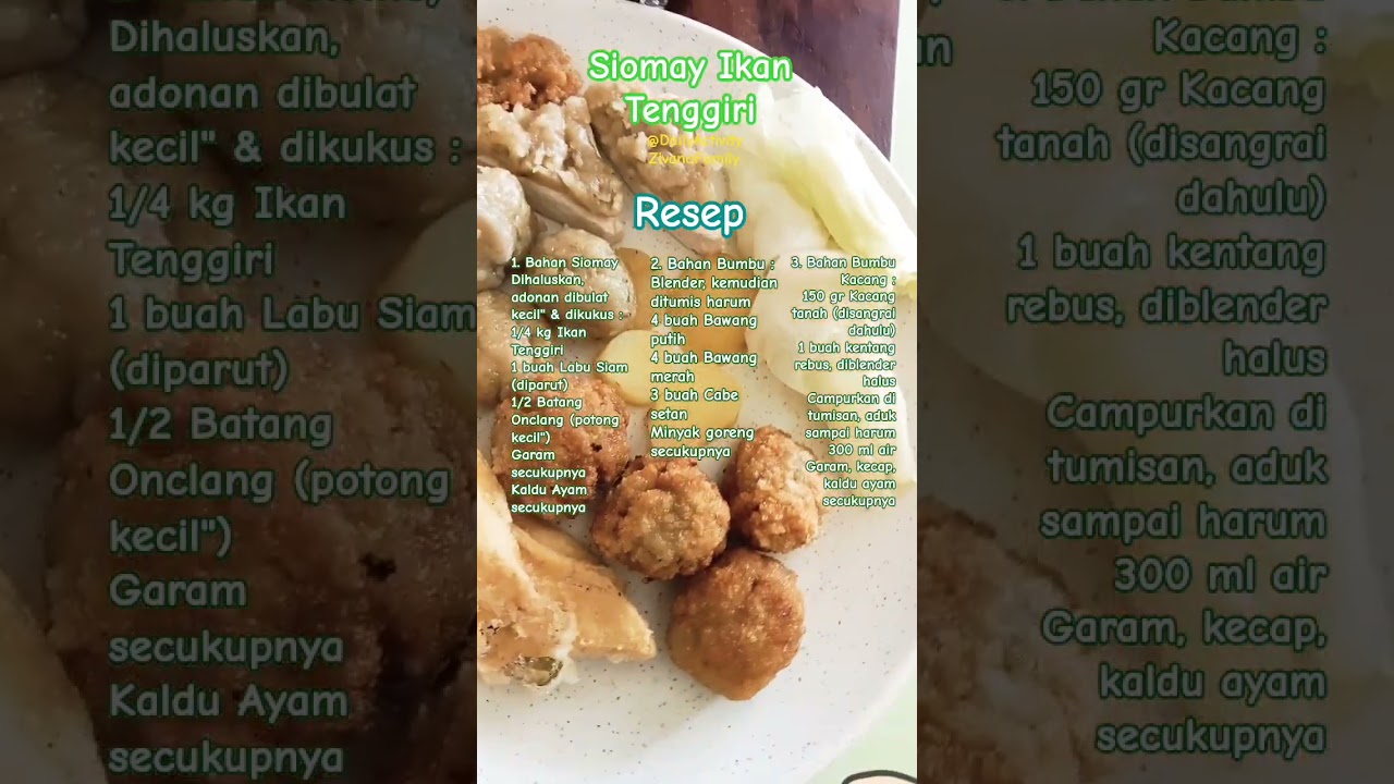 Siomay Ikan Tenggiri Josss 👍👍 