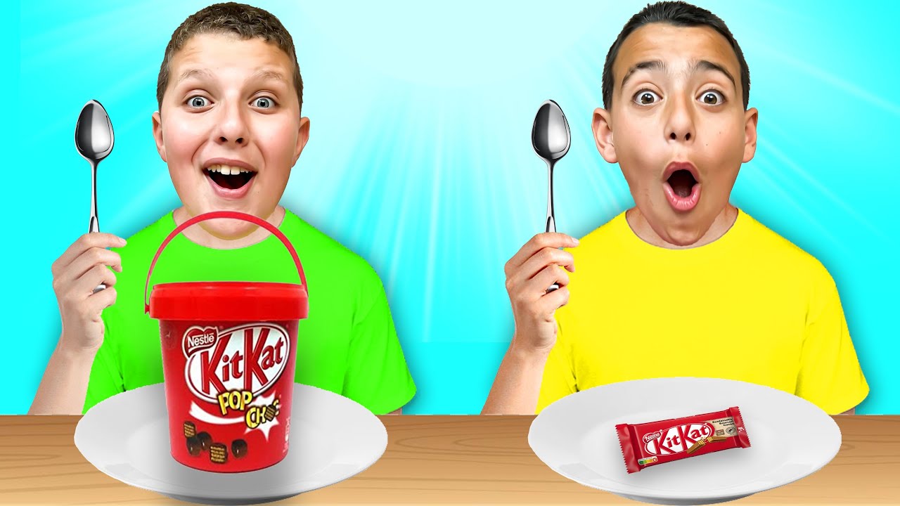 &Mu;&Epsilon;&Gamma;&Alpha;&Lambda;&Omicron; vs &Mu;&Iota;&Kappa;&Rho;&Omicron; CHALLENGE!