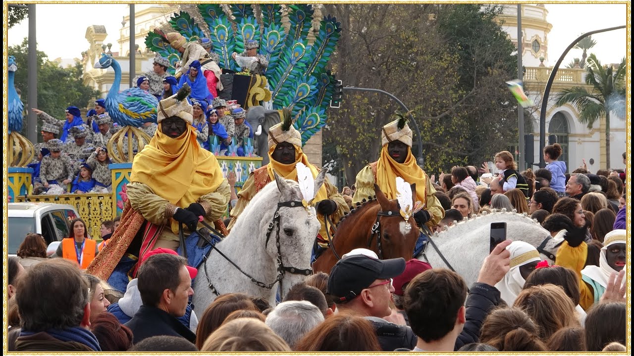 4K - CABALGATA REYES MAGOS 2025 SEVILLA COMPLETA