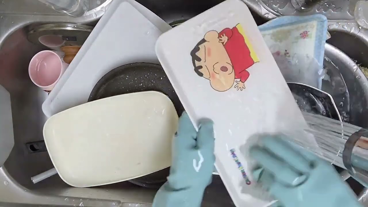 설거지 하기 싫은 사람