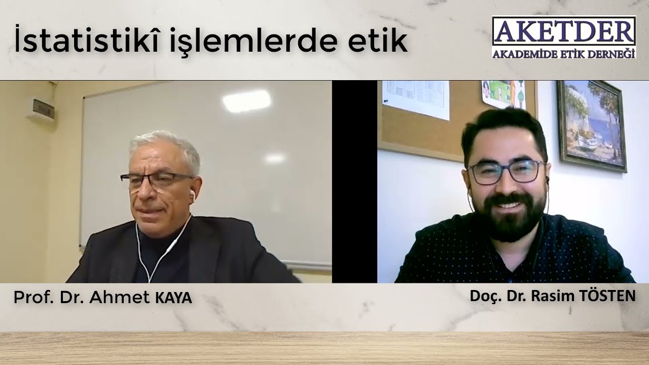 İstatistik uygulamalarında akademik etik, Ahmet Kaya, Rasim Tösten