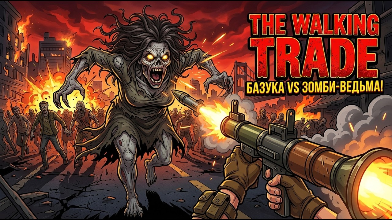 ЖЕСТЬ, ЭТО КТО ТАКАЯ!? НАСТАЛ ПОРЯДОК [ The Walking Trade ]