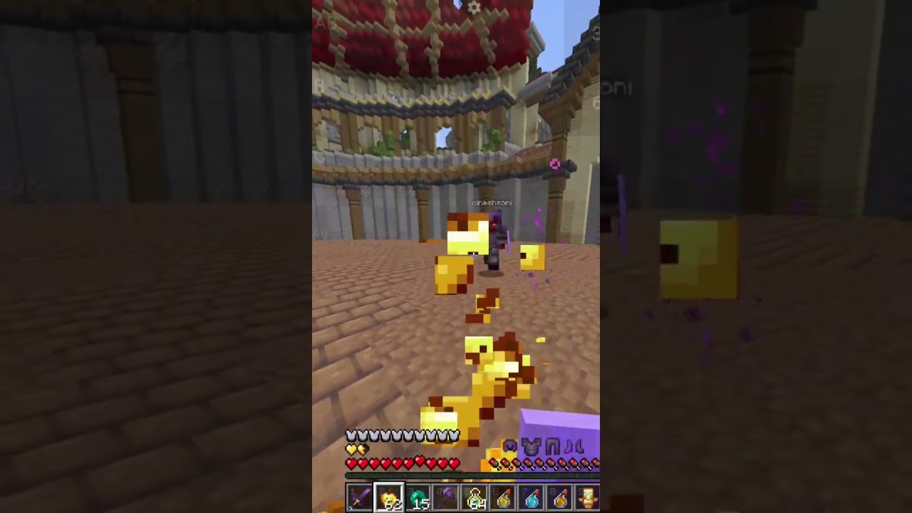 fastest kill i have ever got | #gamertee #minecraft #inshot