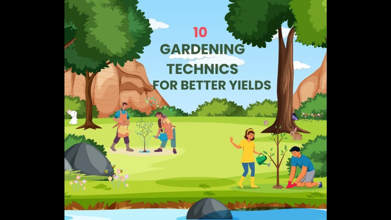 Gardening Technics for boosting yields, soil and plants health