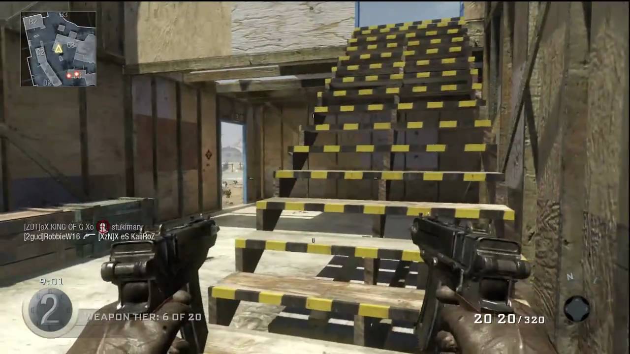 Call Of Duty: Black Ops - Gun Game on Firing Range (High Roller - 1st Place)