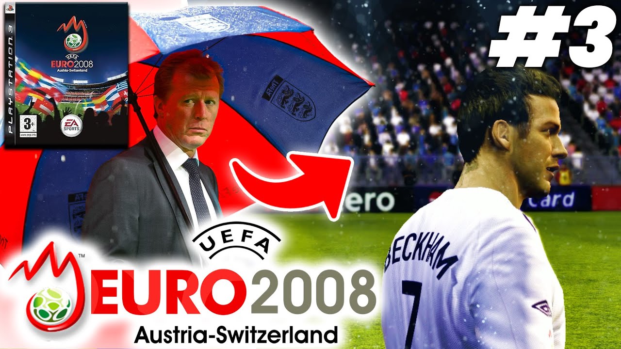 UEFA Euro 2008 PS3 England Playthrough #3 | GROUP MATCH vs SWEDEN