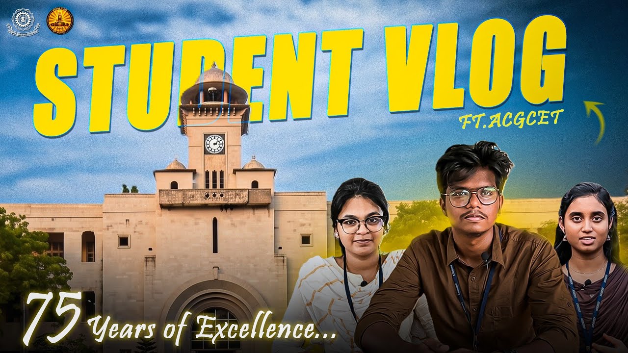 Alagappa Chettiar government college of engineering and technology|college student vlog#acgcet#accet
