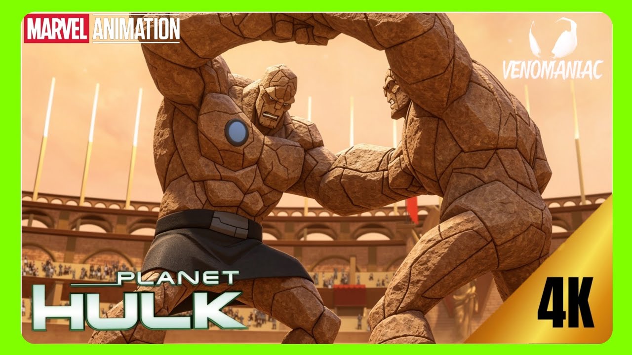 KORG VENCE A SUS HERMANOS (PLANET HULK MOVIE) - 4K 60FPS FULL HD