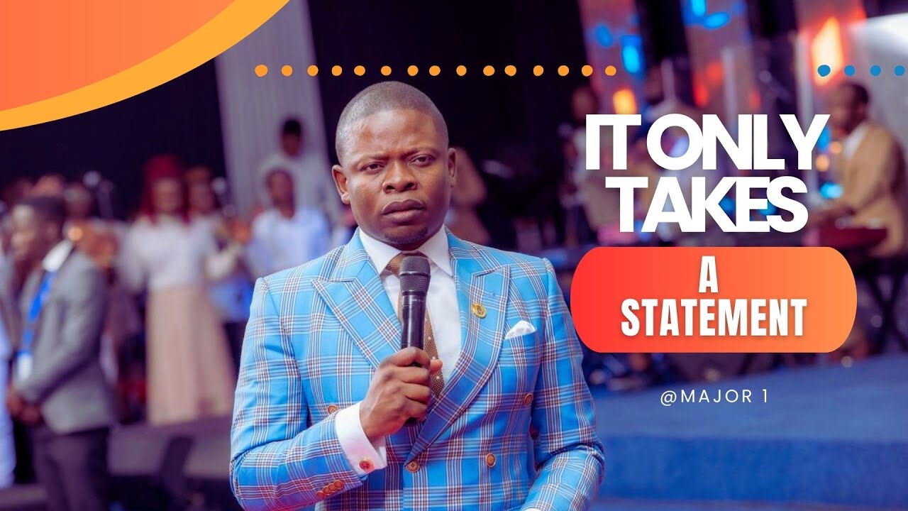 IT ONLY TAKES A STATEMENT | PROPHET SHEPHERD BUSHIRI