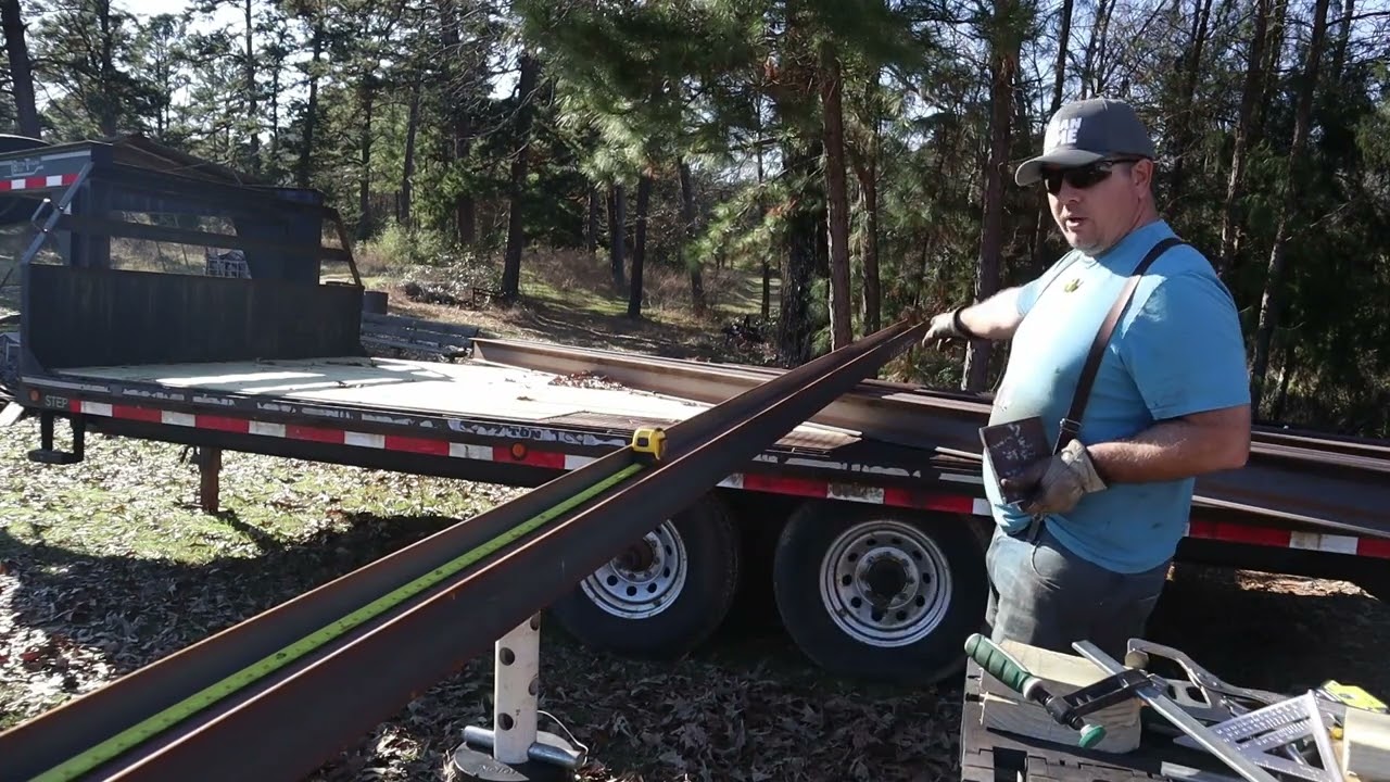 Plasma Cutting I Beams Straight 90 Pt1