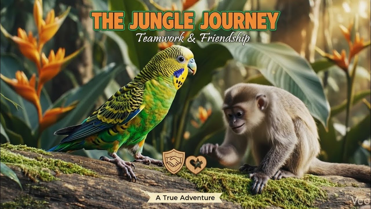 The Tiny Monkey and the Golden Mango | Moral Story 