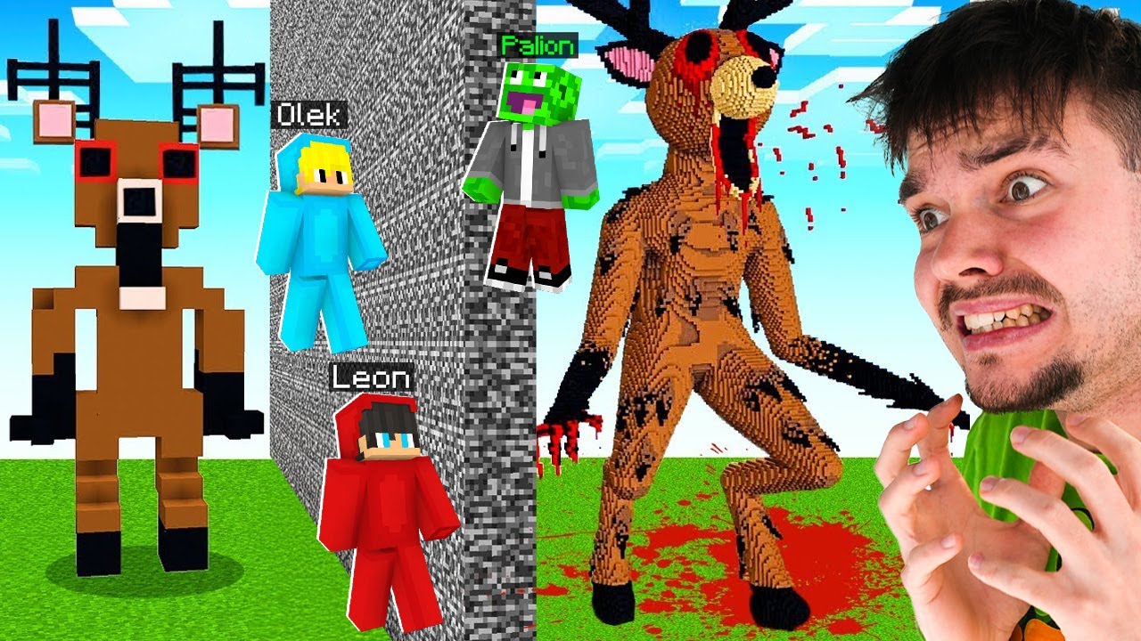 OSZUKUJĘ W BUDOWANIU "JELEŃ z 99 NOCY" w Minecraft!