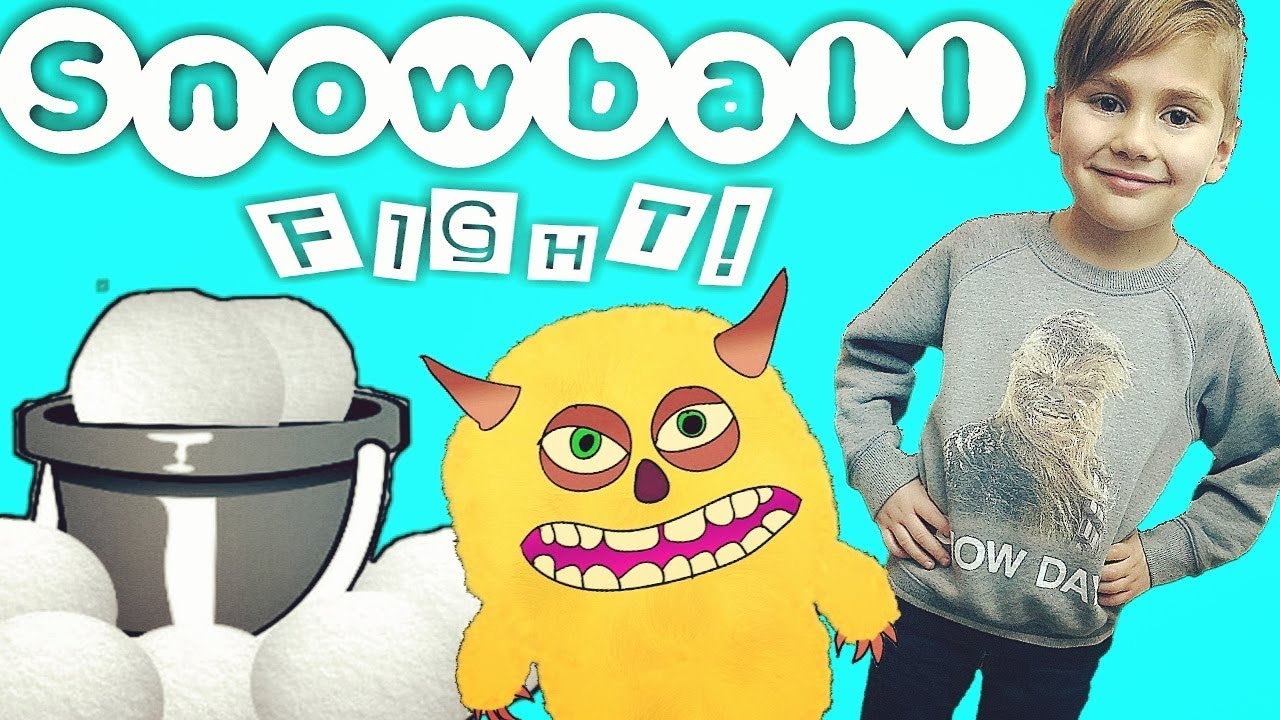Best Indoor Snowball Fight! | New Year's Eve Fun!