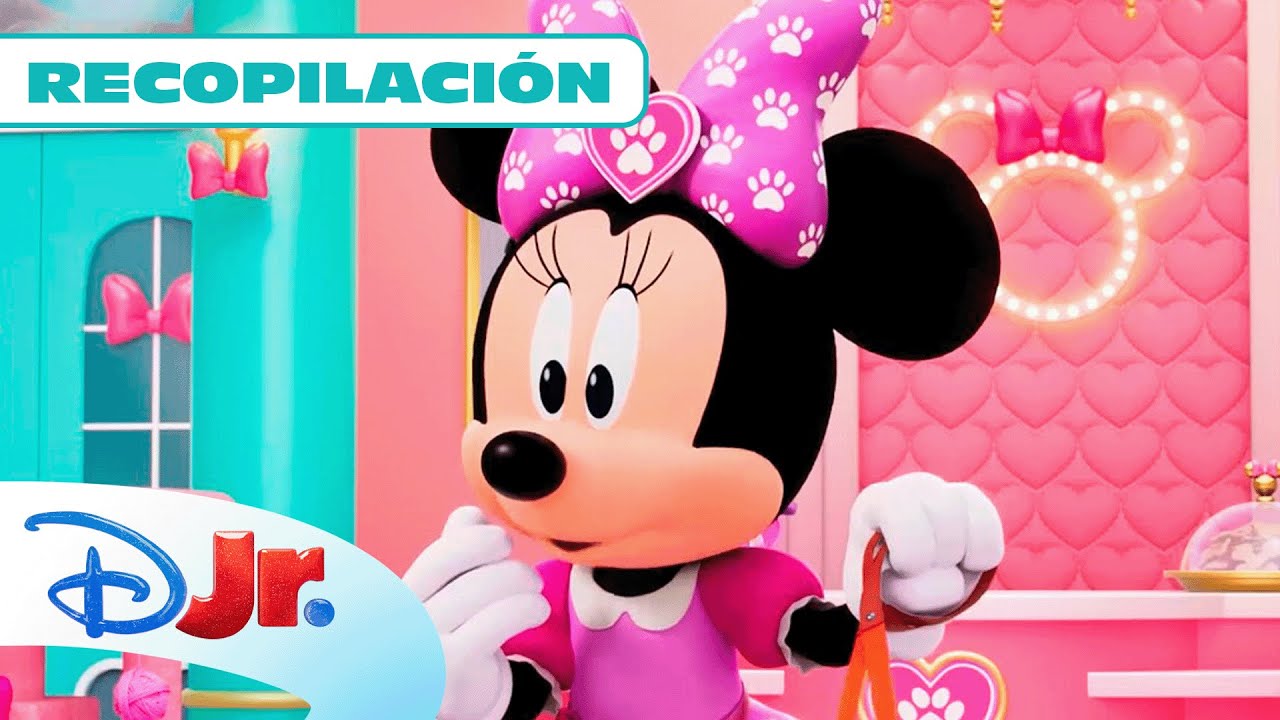 No te pierdas las aventuras de Minnie, Daisy y sus adorables mascotas 🐱🥰 | @DisneyJuniorES