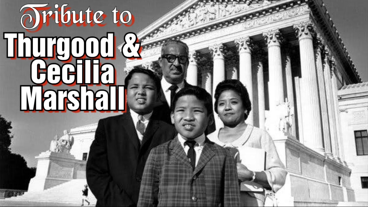 Tribute to Justice Thurgood Marshall & Cecilia Marshall : Dream Makers by Carl Rowan Civil rights