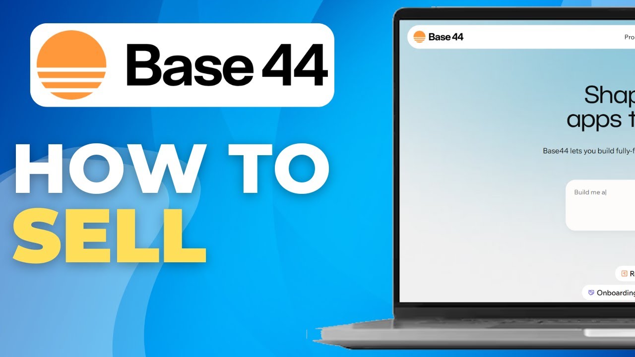 Как продать приложение Base44