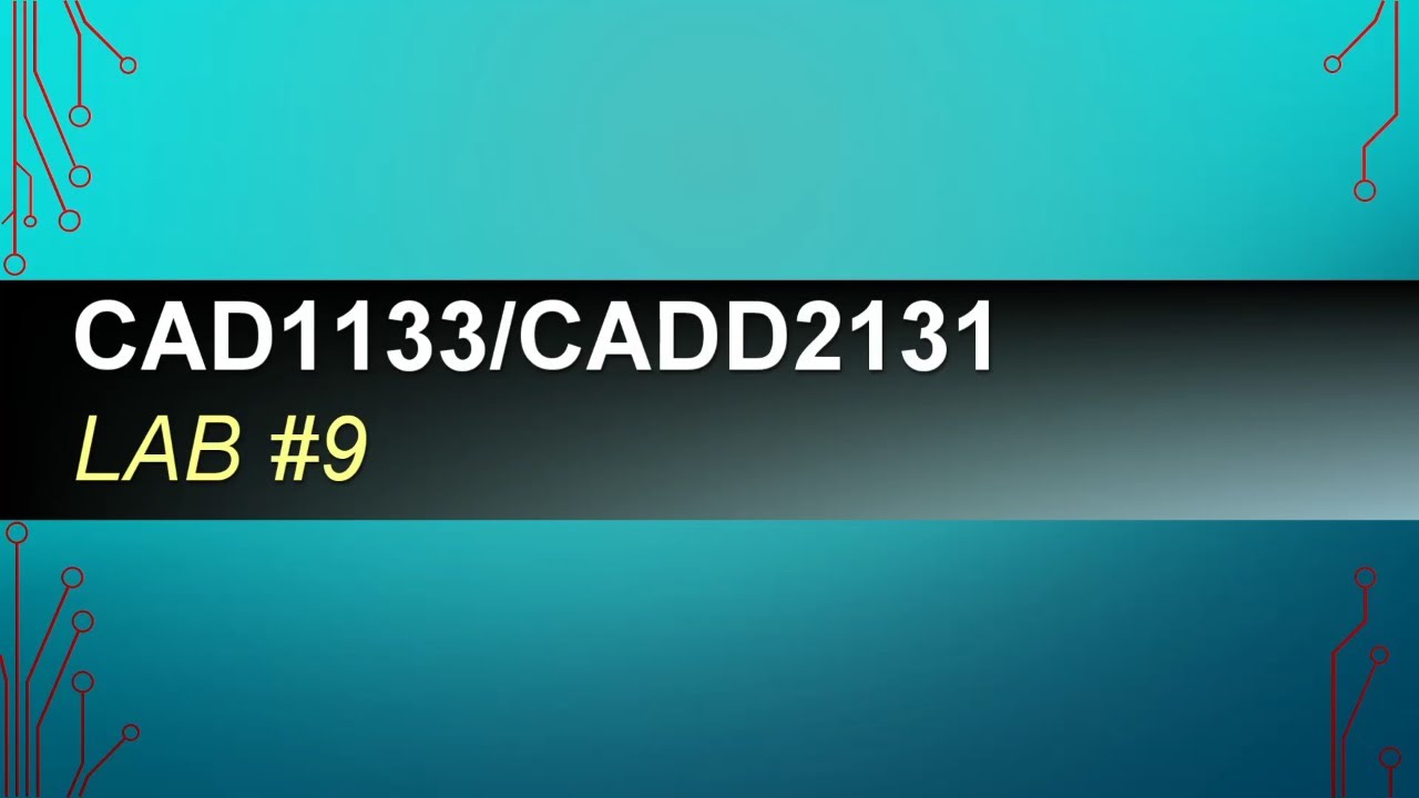 CAD1133 L9 (2021)
