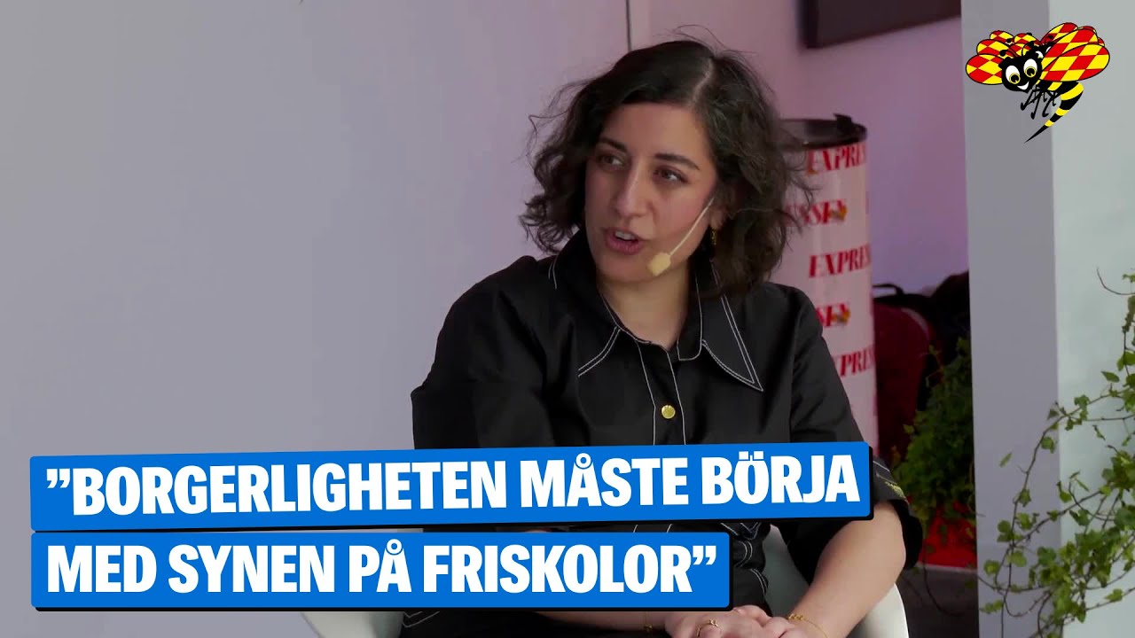 Almedalen 2025: Liberalernas nya partiledare Simona Mohamsson