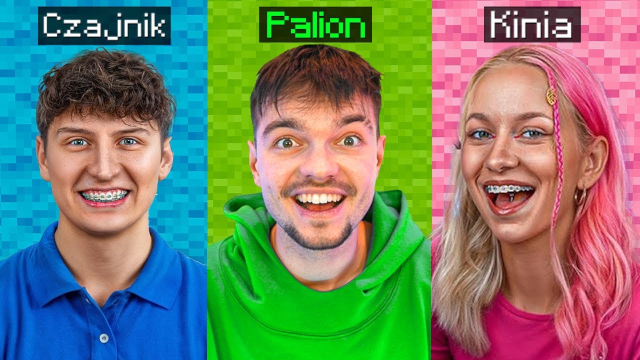 FRIENDZ vs PALION w KOLOROWYM CHOWANYM w Minecraft!