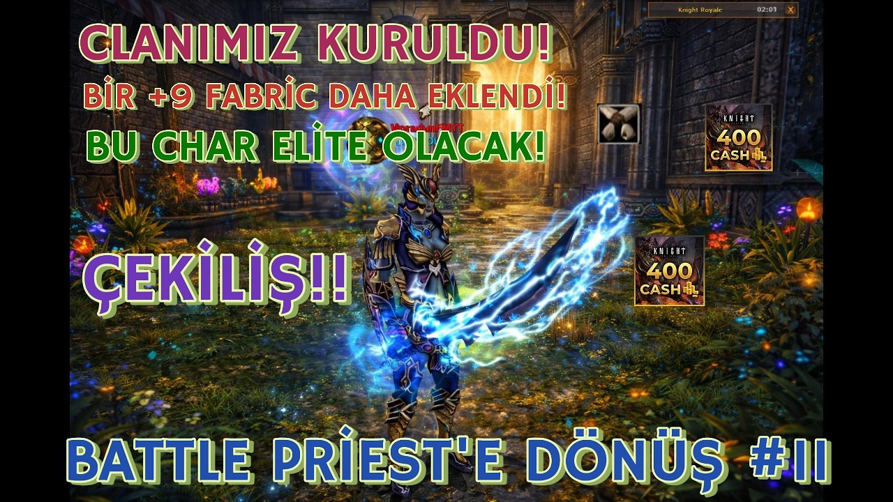 DURDURULAMIYORUZ! 💥 +9 FABRIC DAHA EKLEDİK! 💪 CLAN SAHNEYİ SALLADI! ⚔️ | BP'YE DÖNÜŞ #11 AGARTHA