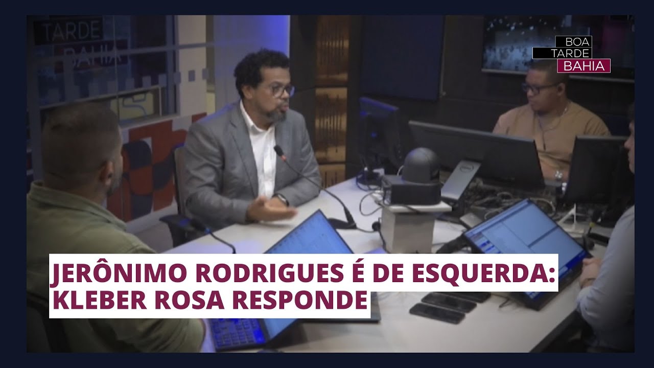 JER&Ocirc;NIMO RODRIGUES &Eacute; DE ESQUERDA KLEBER ROSA RESPONDE