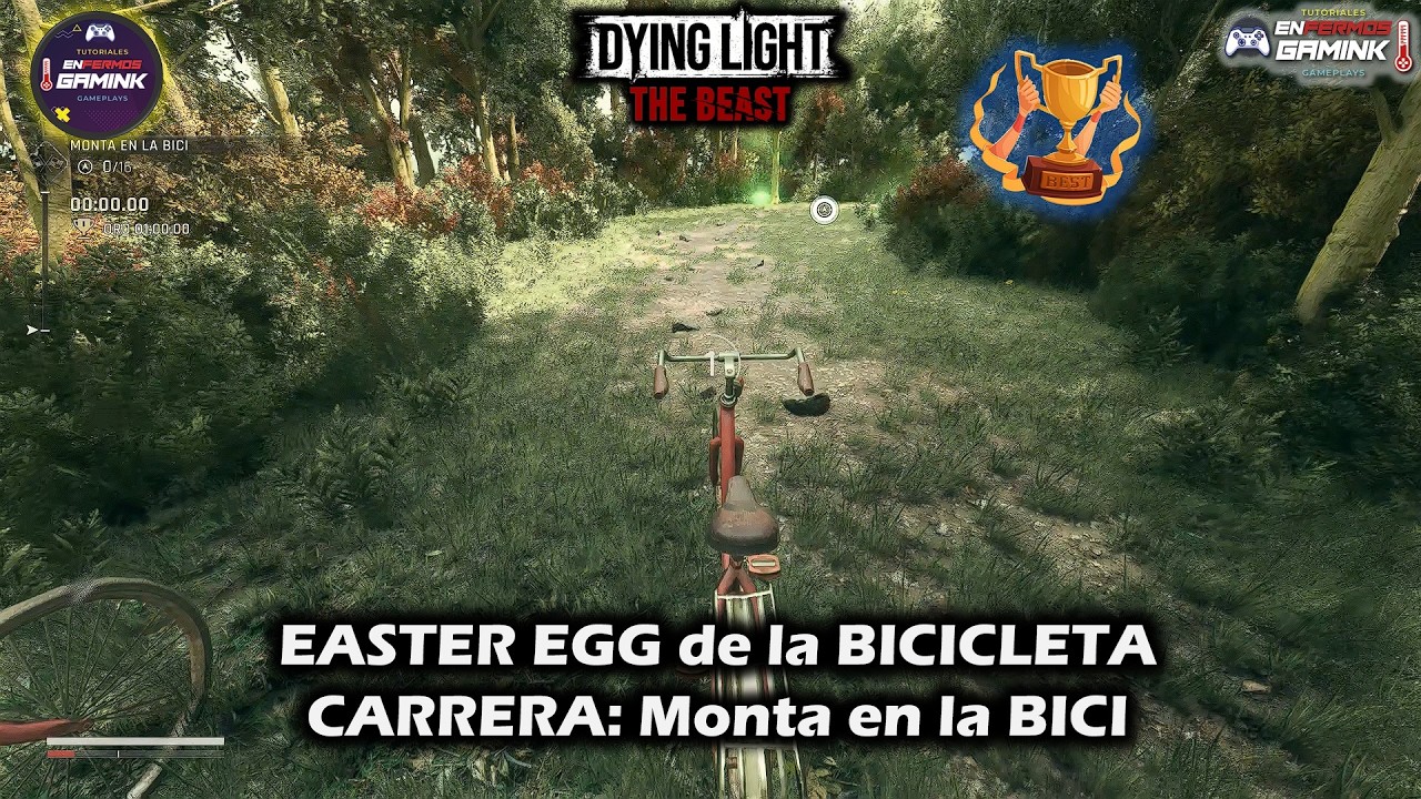 116. EASTER EGG de la BICICLETA y la CARRERA: Monta en la BICI🧟 Dying Light: The Beast