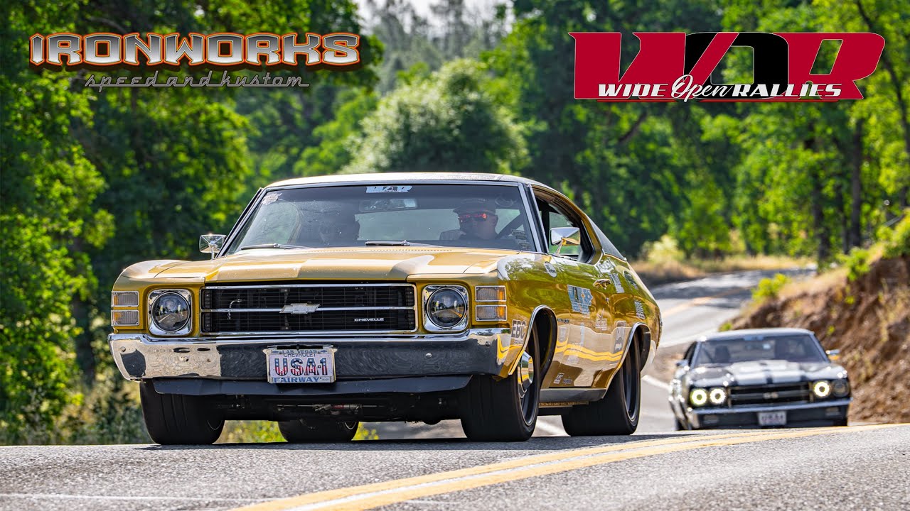 1150 miles in Legacy Series Chevelles! - Wide Open Rallies, Sierra To Sea 2025!