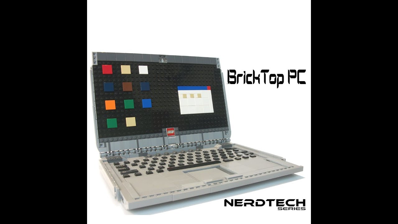 BrickTop PC: Functional LEGO Laptop!