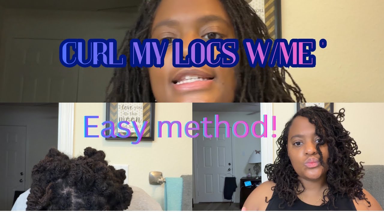 Discovered this easy curl method by @DrkNlvely …Thanks girl!