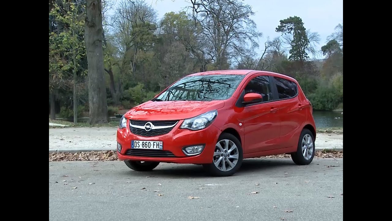 Essai Opel Karl 1.0 Cosmo Pack 2015