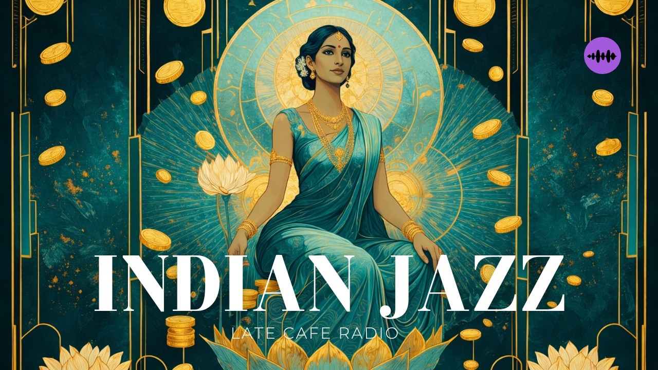 Indian Jazz – Monsoon Café Serenade | Bansuri, Piano & Rainy Evening Jazz Playlist