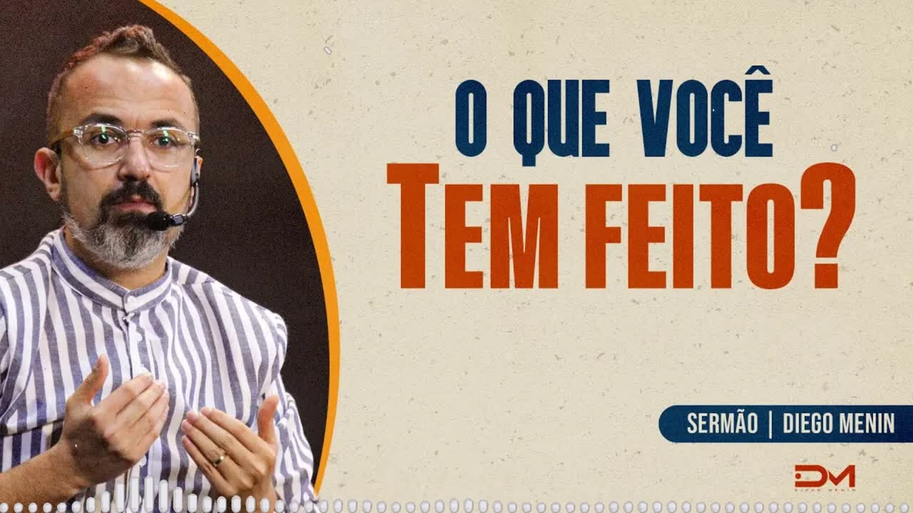 FIQUE FIRME, VOCÊ NÃO SERÁ ENVERGONHADO - DIEGOMENIN SERMÃO